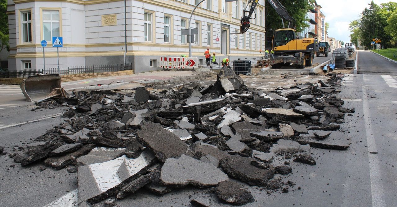 Kolejny etap przebudowy ulicy Zwycięstwa w Koszalinie. Zmiany w centrum miasta