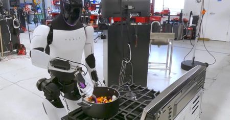 Robot Tesli jest coraz lepszy. Umiejętności są zaskakujące