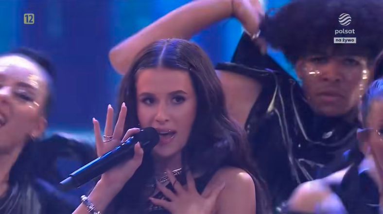 Występ Roksany Węgiel podczas Polsat Hit Festiwal 2024