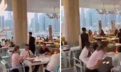 Niezwykłe nagranie. Panika w dubajskiej restauracji