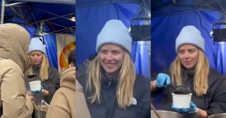 Zaangażowana Jessica Mercedes KARMI uchodźców na granicy polsko-ukraińskiej (ZDJĘCIA)