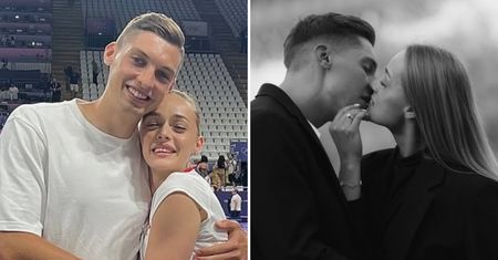 Zaręczyny pod wieżą Eiffla. Polski piłkarz oświadczył się znanej siatkarce