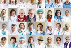 Warszawa. Twarz pandemii. Fotograficzny kolektyw złożył podziękowania medykom