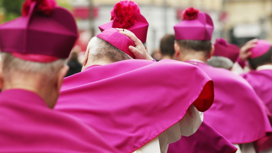 Procesja ku czci ?w. Stanis?awa z Wawelu na Ska?k?
Fot. Damian Klamka / East News.  Krakow 10.05.2015.  Procesja ku czci sw. Stanislawa z Wawelu na Skalke.  N/Z biskupi polscy
Damian Klamka