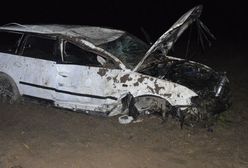 Tragedia w Lubelskiem. Pasażer aż wyleciał z auta