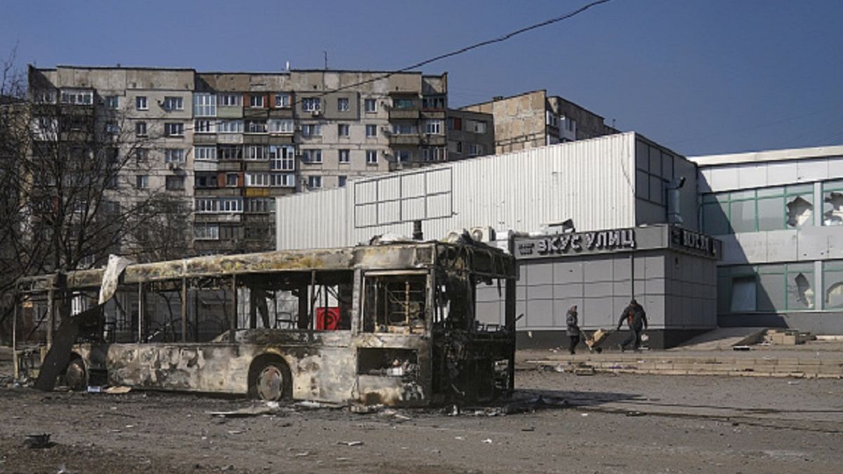 Rosjanie ukradli z Mariupola trolejbusy 