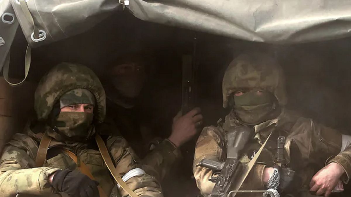 Żołnierze na Krymie