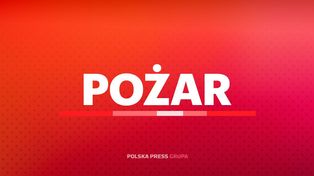 Pożar mieszkania w Nowej Hucie. Dwie poparzone osoby trafiły do szpitala