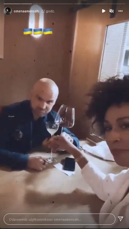 Omenaa Mensah i Rafał Brzoska świętują rocznicę ślubu
