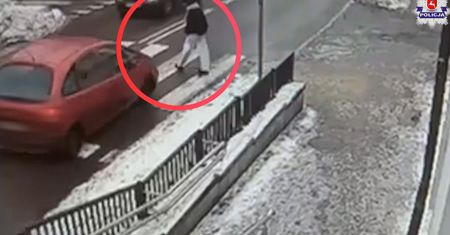 18-latka na pasach. Policja specjalnie pokazuje nagranie