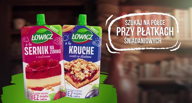 Wielka Stopa reklamuje Ciacha od Łowicza