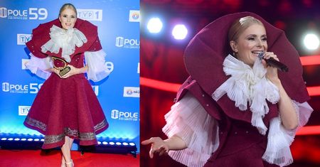 Opole 2022. Internauci wytykają Halinie Mlynkovej MODOWĄ WPADKĘ na festiwalu: "Co ona na siebie założyła? MASAKRA" (ZDJĘCIA)
