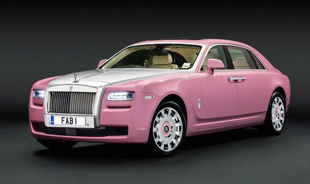 Wynajmij różowego Rolls-Royce'a