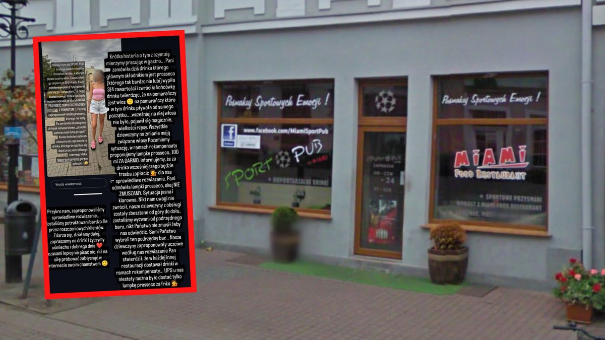 Mocna odpowiedź pubu na roszczenia klientki