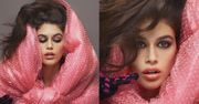 Kaia Gerber pozuje w folii bąbelkowej