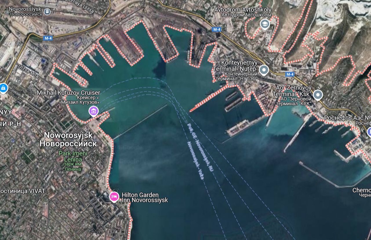 Port in Novorossiysk