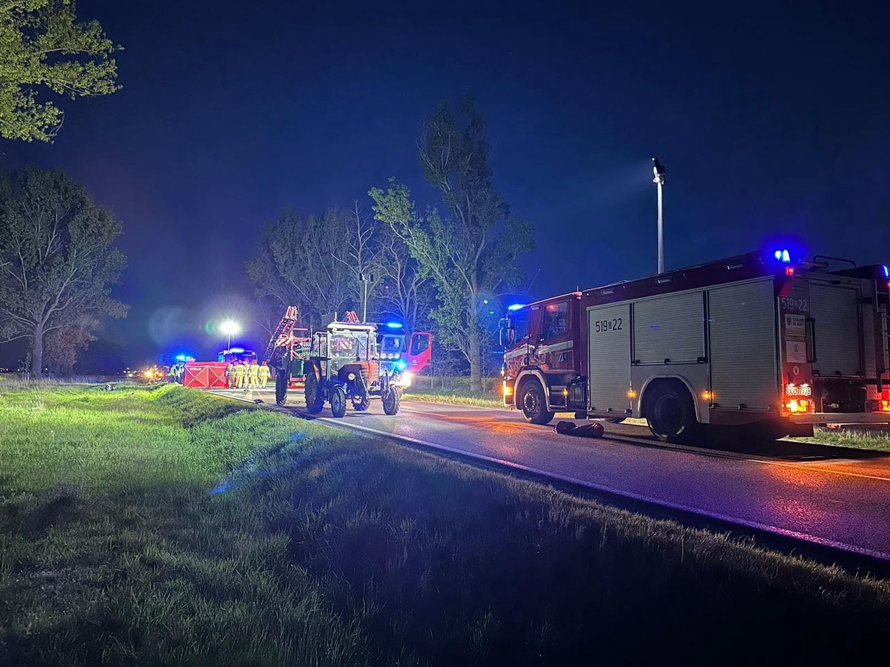 Makabryczny wypadek na Dolnym Śląsku. Dwie osoby spłonęły żywcem