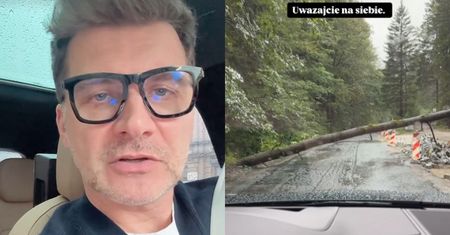 Tomasz Kammel stracił kontakt z mamą przez powodzie na południu Polski. Wystosował apel do internautów