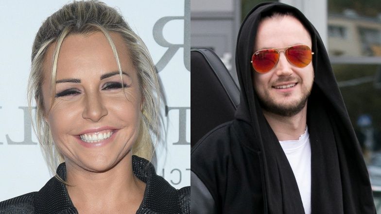 Blanka Lipińska i Aleksander Baron