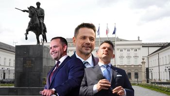 Wyścig o pałac. Najnowszy sondaż prezydencki