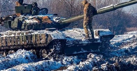 Ukraina pod śniegiem. Żołnierze wiedzą, co to oznacza