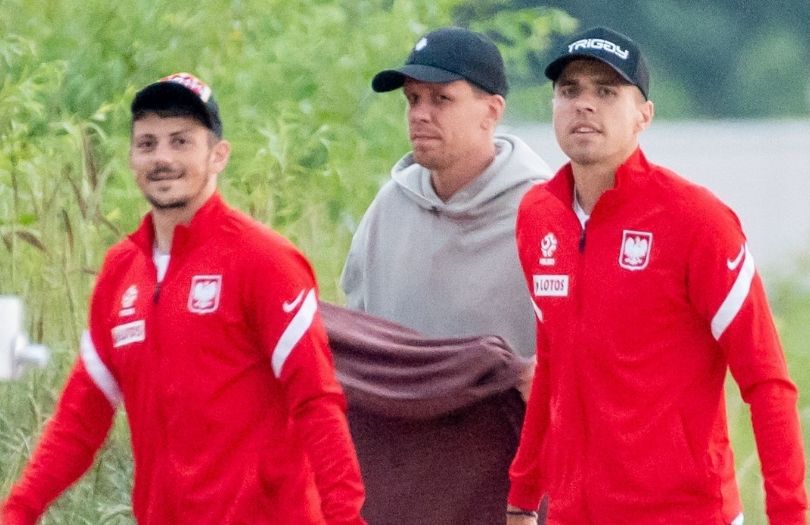 Reprezentacja Polski wraca do ojczyzny i relaksuje się na sopockiej plaży