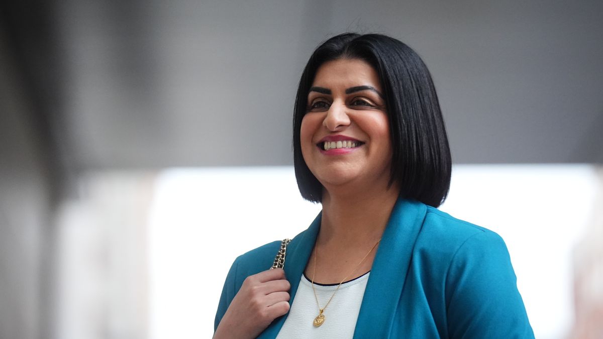 Brytyjska ministra spraw wewnętrznych Shabana Mahmood