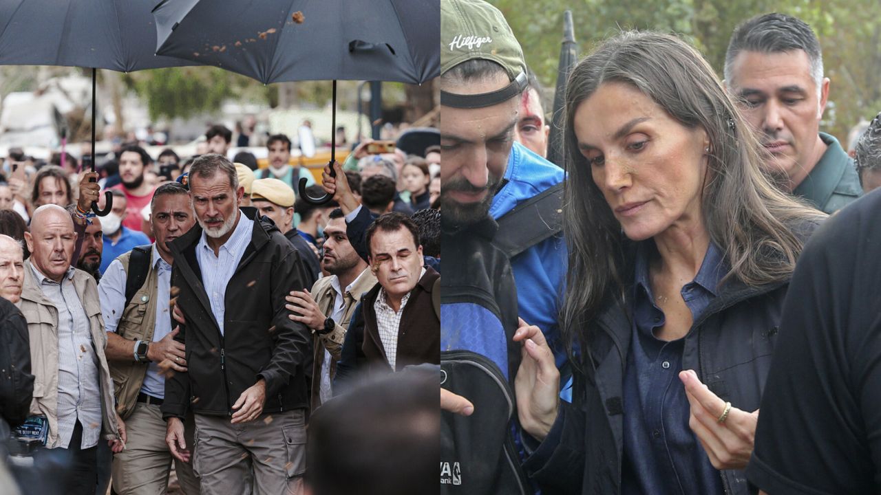 Spanish royals face fury as flood victims vent frustration