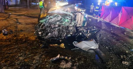 Tragiczny wypadek w Bratoszewicach. Nie żyją dwie osoby