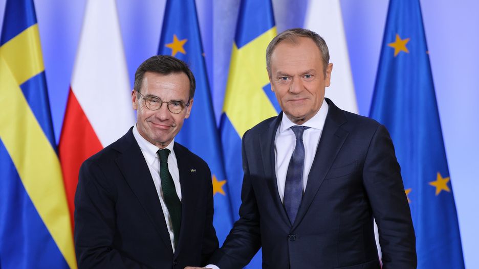 Premierzy Polski i Szwecji: Donald Tusk i Ulf Kristersson