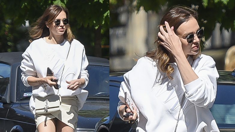 Anna Wendzikowska na mieście 