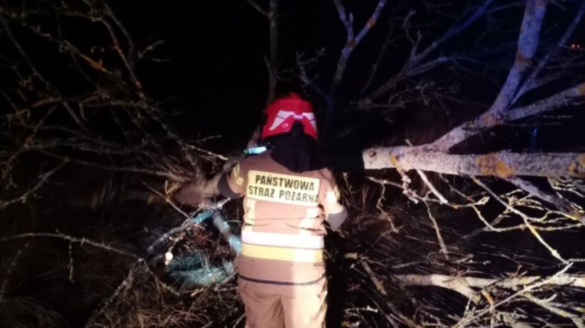 Orkan Malik sieje duże zniszczenie w kraju 