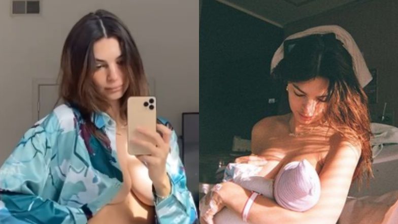 Emily Ratajkowski pokazała płaski brzuch
