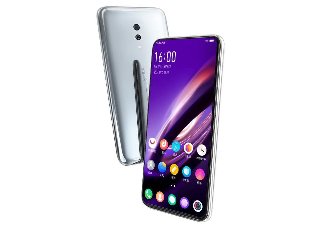 vivo Apex 2019 oficjalnie. Koncepcyjny smartfon bez przycisków i otworów 2