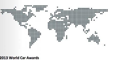 Zawężone listy kandydatów do nagród World Car of the Year 2013 ogłoszone!