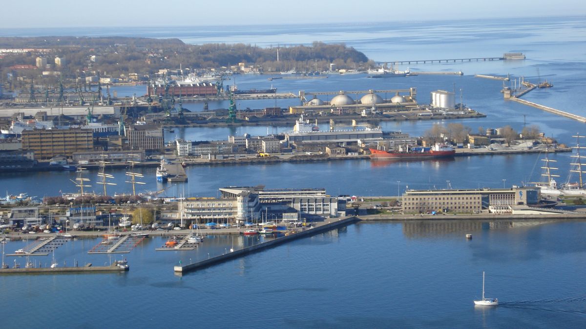 Gdynia z lotu ptaka
