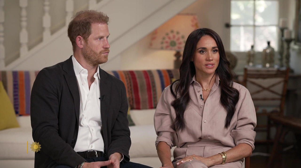 Książę Harry i księżna Meghan w programie "Sunday Morning"