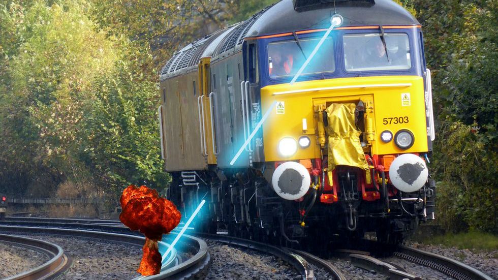 „Sorry, taki klimat?” Nie tym razem! Pociąg laserem oczyści przed sobą tory 1