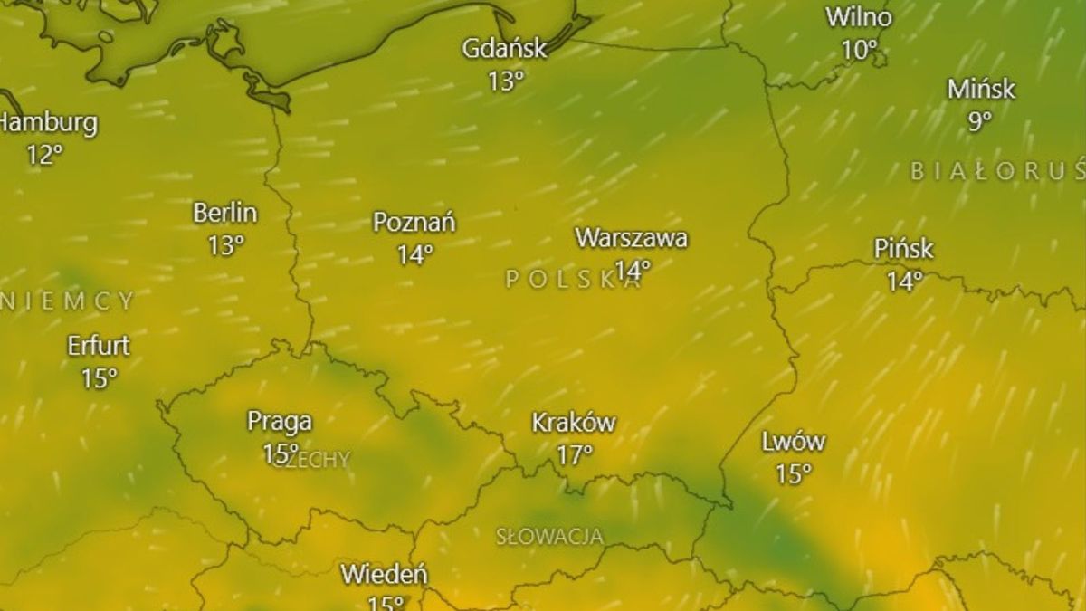 Prognoza pogody dla Polski na najbliższe dni
