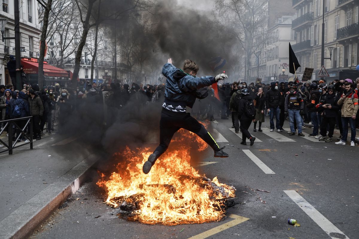 Protesty w Paryżu. 28 marca 2023
