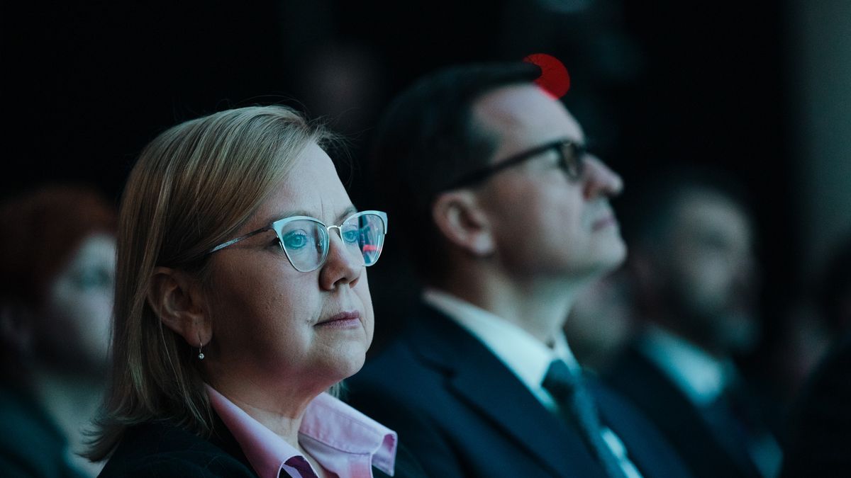 Mateusz Morawiecki i Anna Moskwa