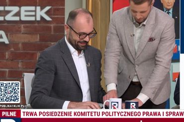 Krzysztof Szczucki i Miłosz Kłeczek w Republice