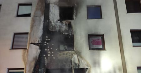 Groźny pożar bloku w Gdańsku. 50 osób ewakuowanych