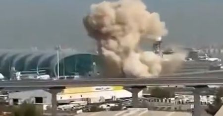 Nagranie z Dubaju. Nagle rozległ się wielki huk