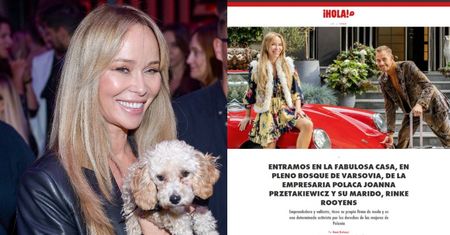 Sukces Joanny Przetakiewicz: opisuje w hiszpańskim magazynie, jak mieszka pod Warszawą. "NIGDY nie przeproszę za sukces. KOCHAM LUKSUSOWE ŻYCIE"