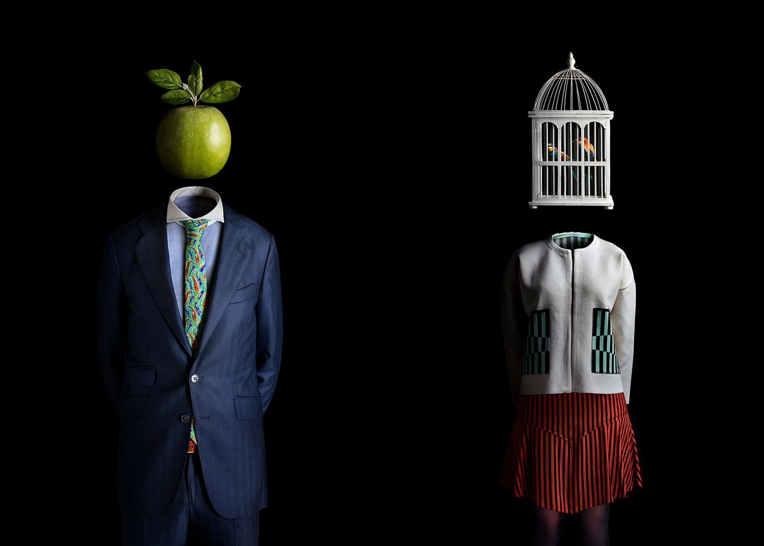 Surrealizm w czystej postaci to specjalność Miguela Vallinasa, co udowadnia w projekcie "Ceci n'est pas" 1