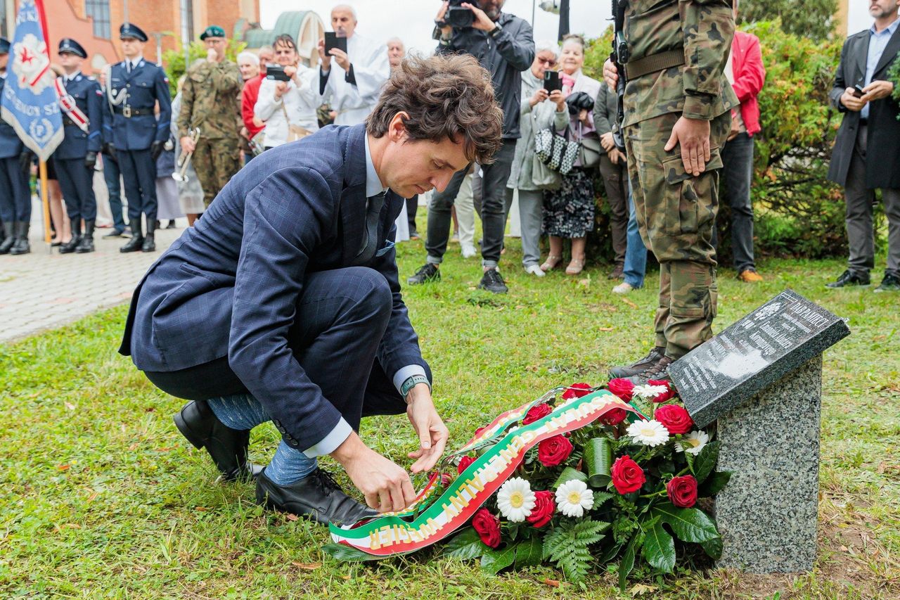 Major Emánuel Aladár Korompay uhonorowany "Dębem Pamięci"