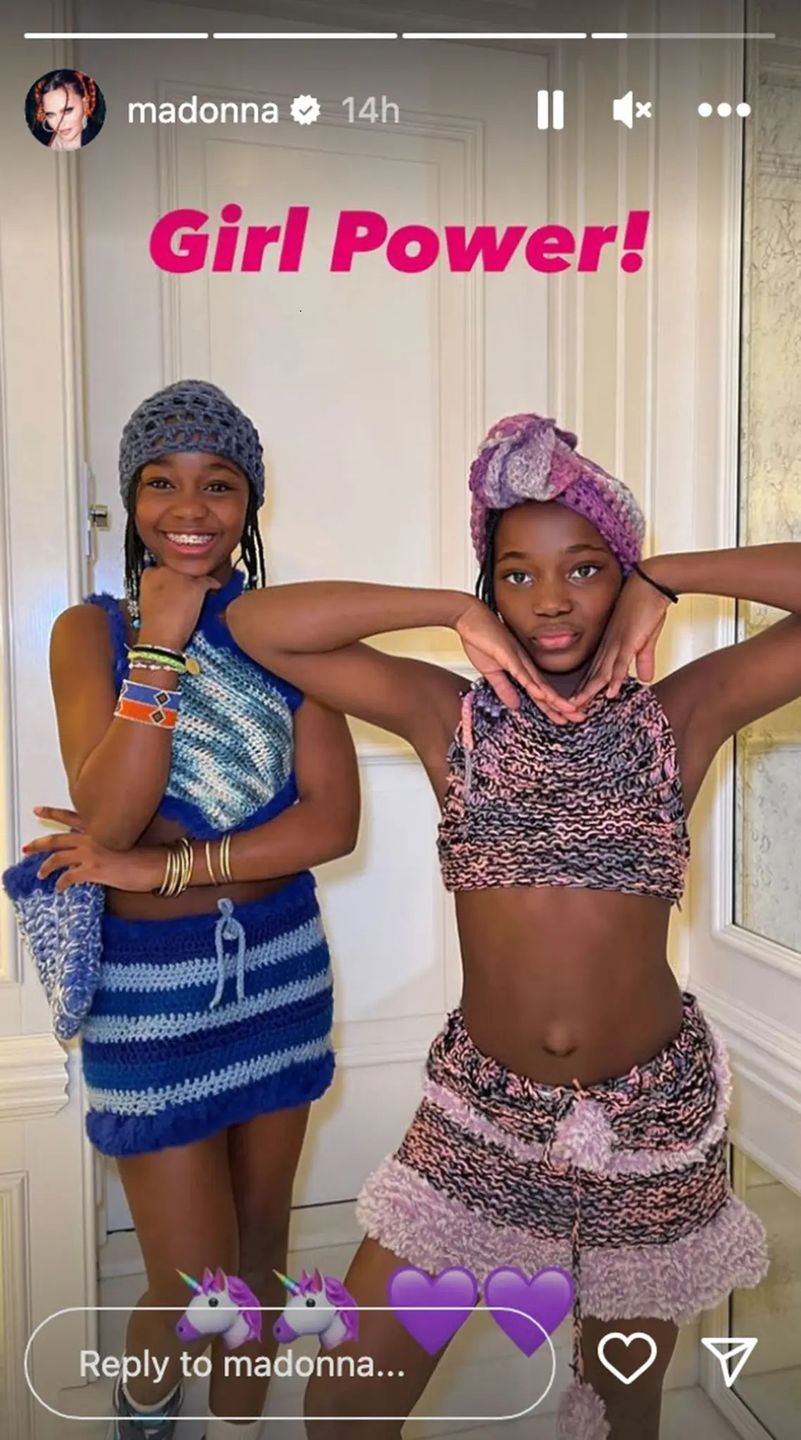 Madonna pokazała nowe fotki adoptowanych córek z Malawi