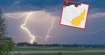 Groźnie nad Polską. Są ostrzeżenia pierwszego stopnia dla części kraju