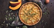 Krucha tarta dyniowa z porem i serem camembert. Nie tylko na Halloween